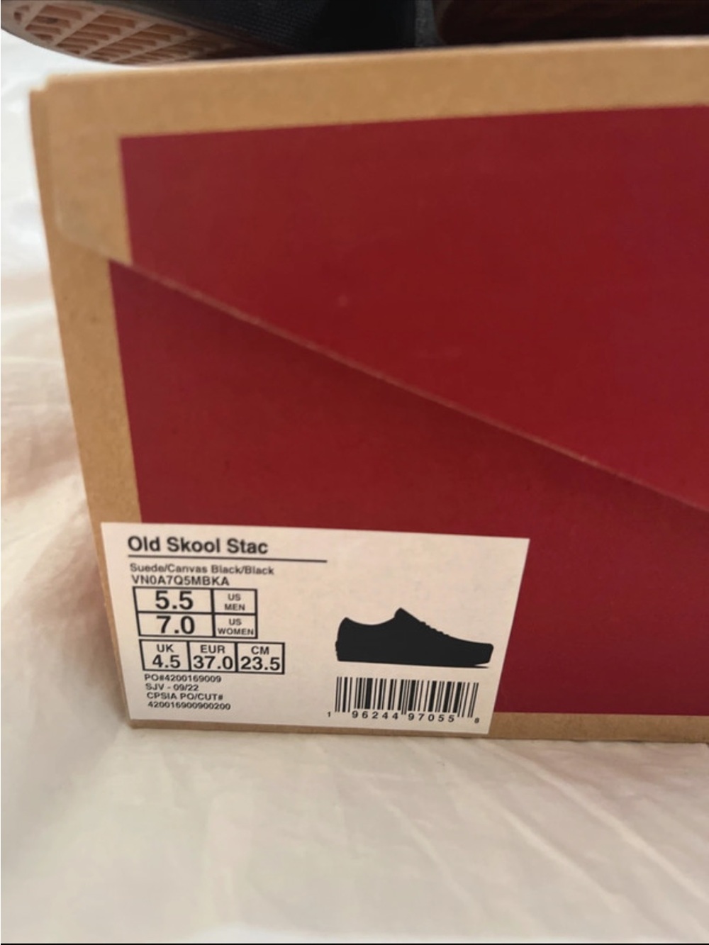 Vans Black Stackform - Picture 2 of 5